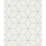 Tapeta MODERN ART 624304 geometria biało czarna