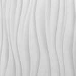 Tapeta Fala 3d  biało szara z delikatnym brokatem