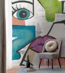 Tapeta The Wall 3 39888-1 mural ala picasso