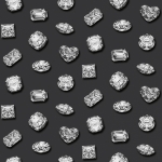 JET SETTER Tapeta dla dzieci i młodzieży 102518 diamenty brylanty biżuteria