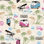 JET SETTER Tapeta dla dzieci i młodzieży 102535 hawaje samochody lato plaża palmy