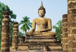 Fototapeta  Sukhothai, Wat Sra Si Temple   00287   366 x 254 cm