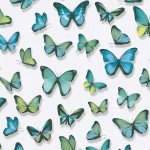 Tapeta dla dzieci dziewczynki Motyle Motylki 30000-18